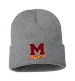 Mercy High School Sportsman Solid 12" Cuffed Beanie Embroidery - Mato & Hash