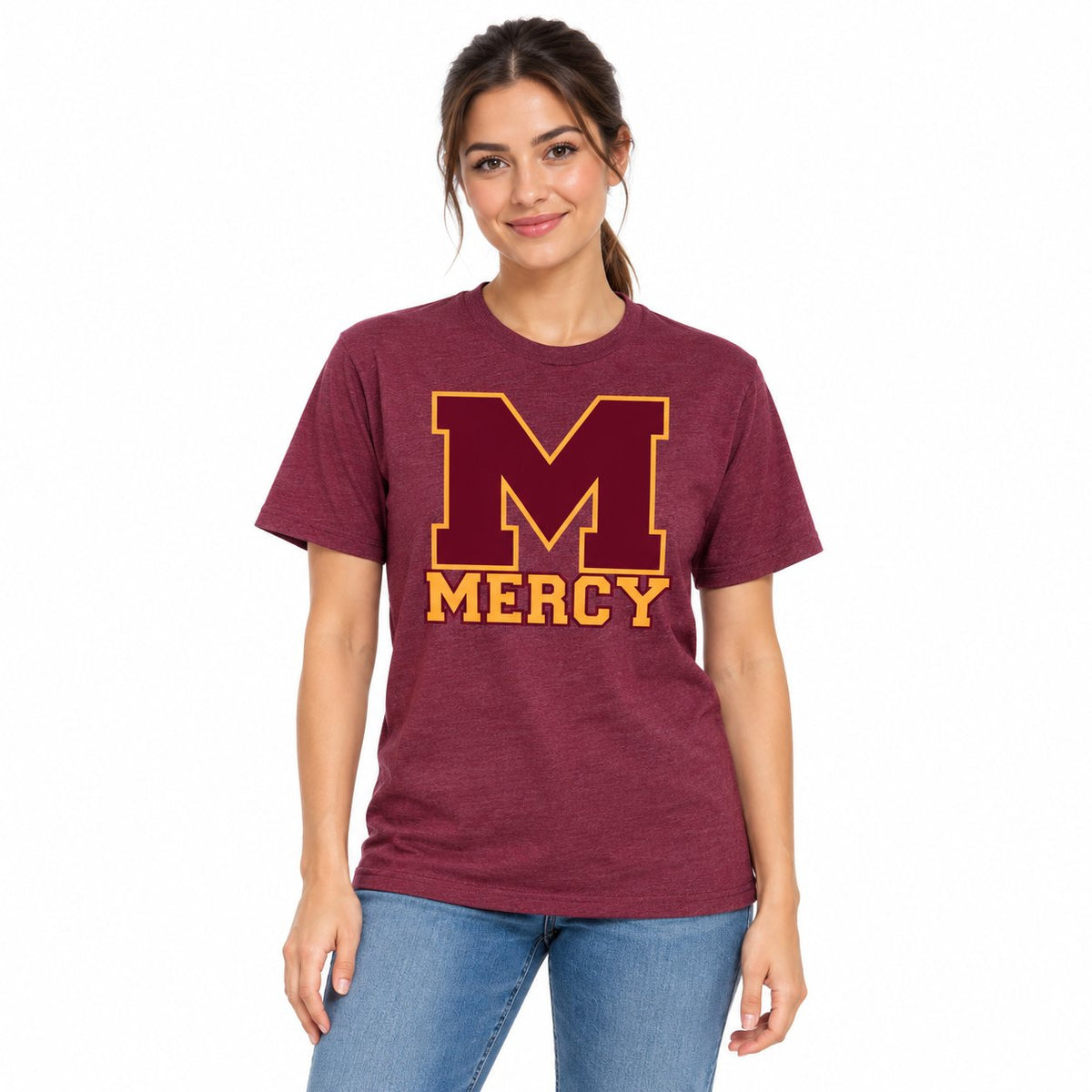 Mercy High School Unisex Blended Comfort T-Shirt - Mato & Hash