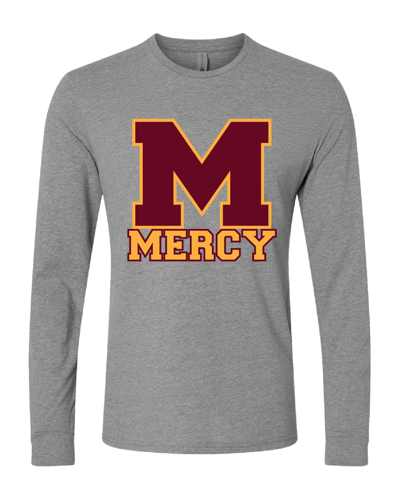 Mercy High School Unisex Blended Long Sleeve T-Shirt - Mato & Hash