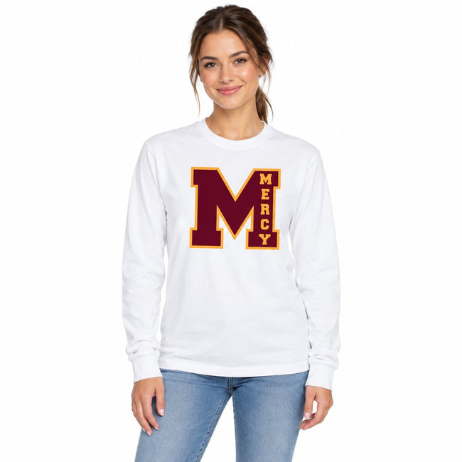 Mercy HS - Mercy Crest Unisex Next Level Long Sleeve