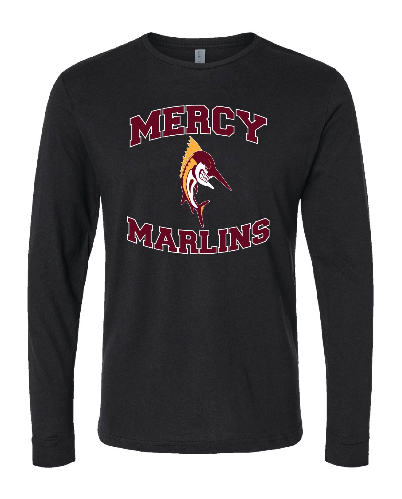 Mercy High School Unisex Blended Long Sleeve T-Shirt - Mato & Hash