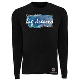 Mindfulbliss Living Big Dreams Unisex Blended Long Sleeve T-Shirt - Mato & Hash