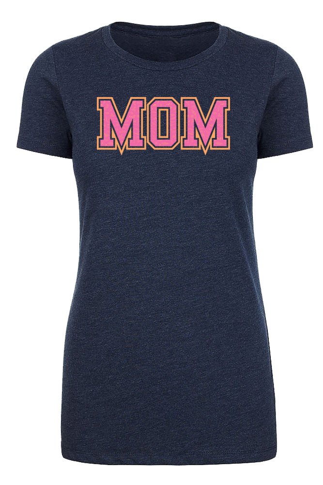 Mom Pink & Orange Womens T Shirts - Mato & Hash