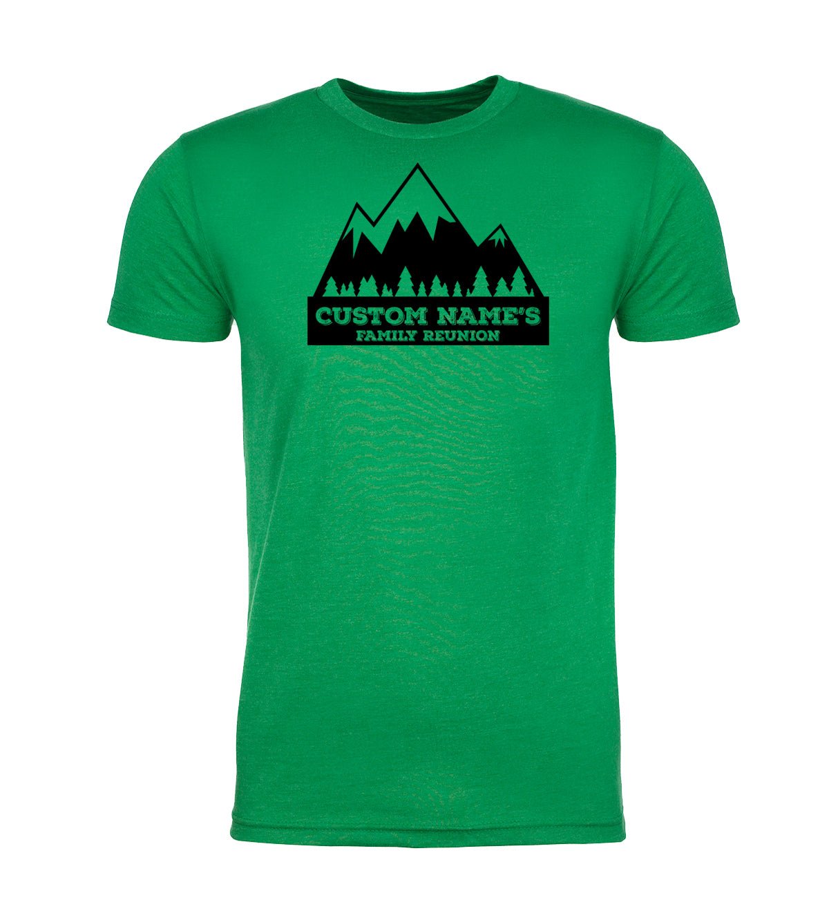 Mountains - Custom Name's Family Reunion Unisex T Shirts - Mato & Hash