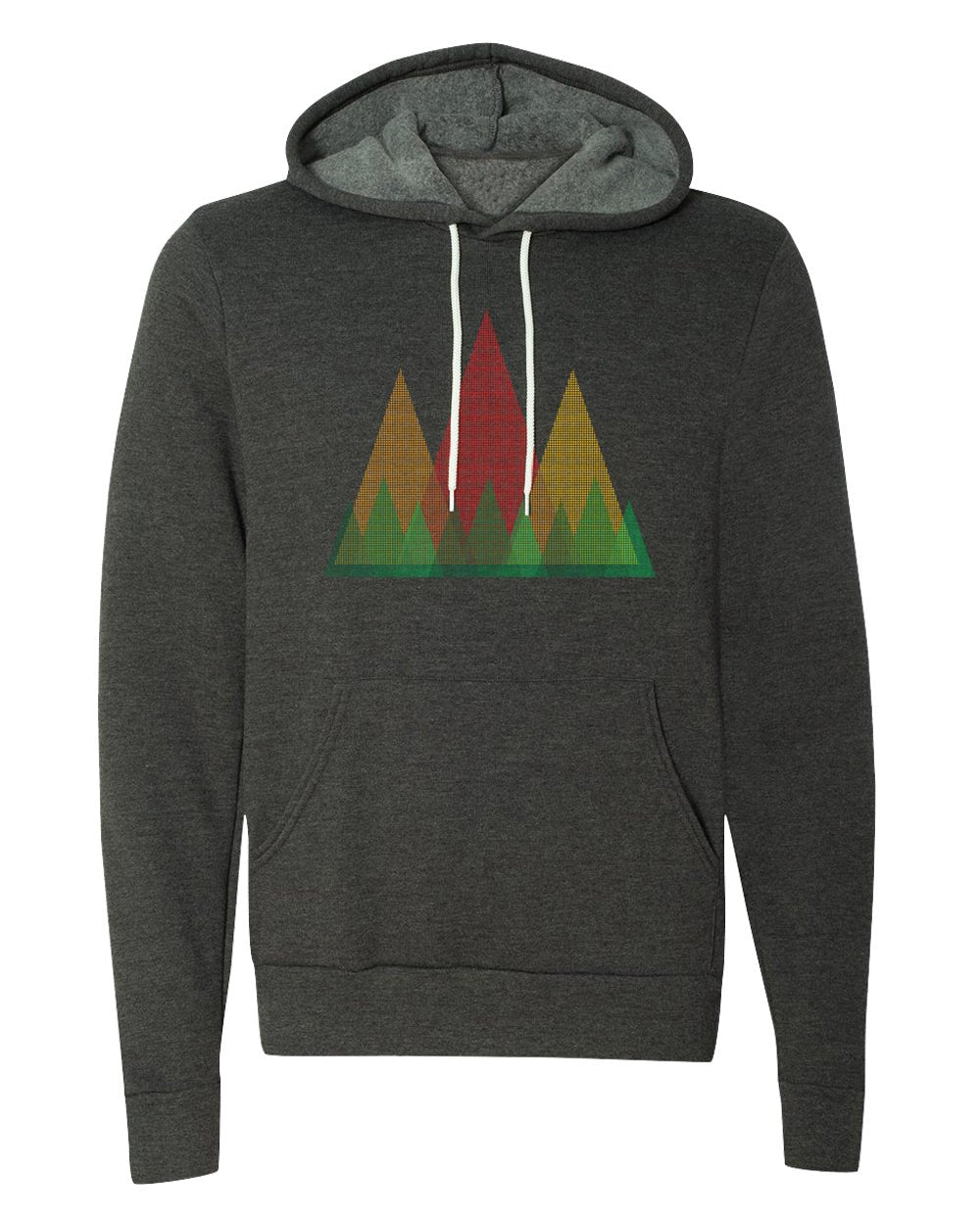 Mountains + Tree Line Unisex Hoodies - Mato & Hash