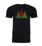 Mountains + Tree Line Unisex T Shirts