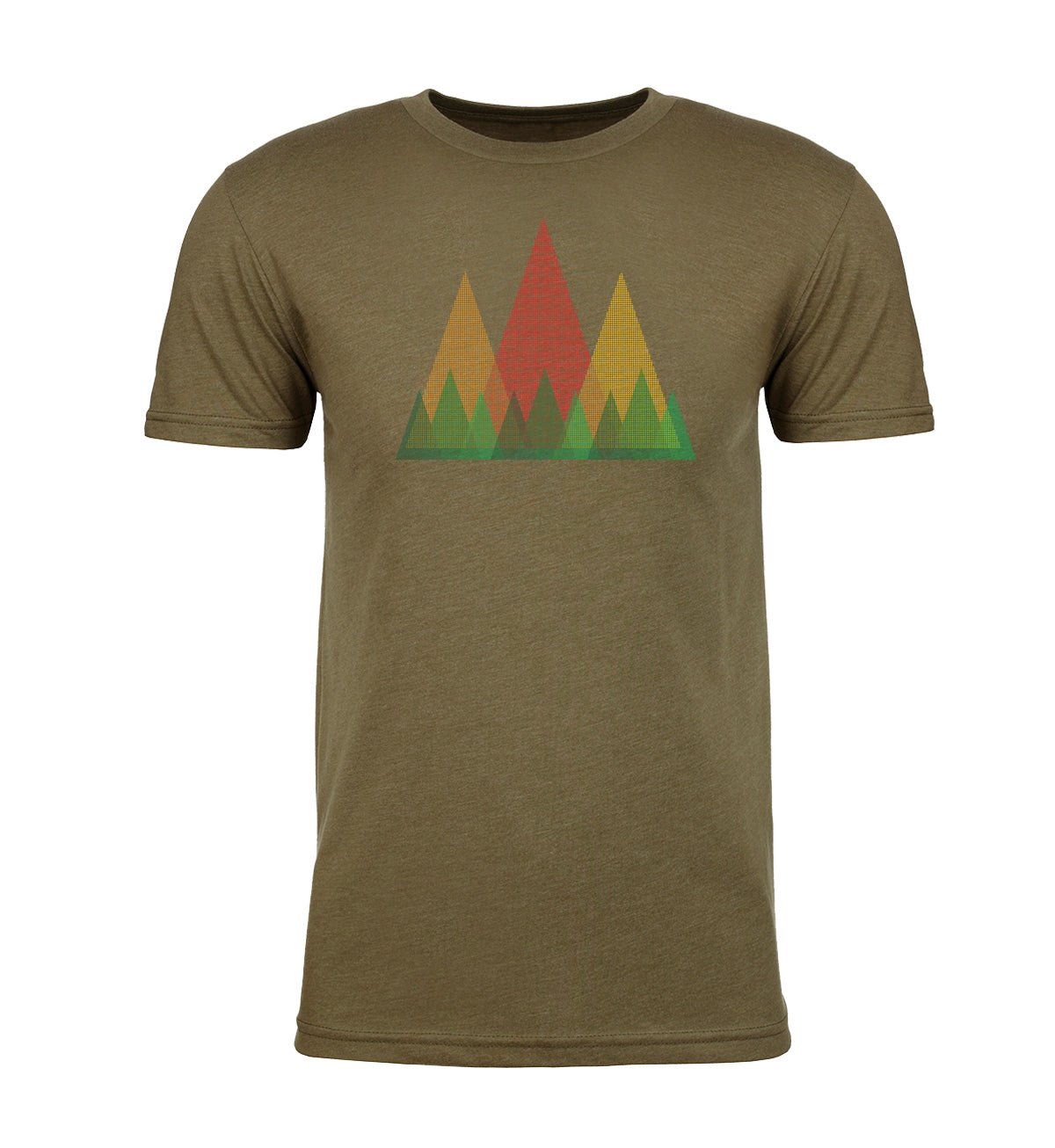 Mountains + Tree Line Unisex T Shirts - Mato & Hash