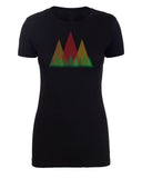 Mountains + Tree Line Womens T Shirts