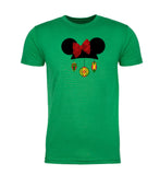 Mouse Ears + Bow & Ornaments Unisex Christmas T Shirts - Mato & Hash