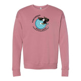 Multi-Lakes Bella + Canvas Unisex Cotton/Polyester Fleece Drop Shoulder Crew Neck Sweatshirt Center Chest - Mato & Hash