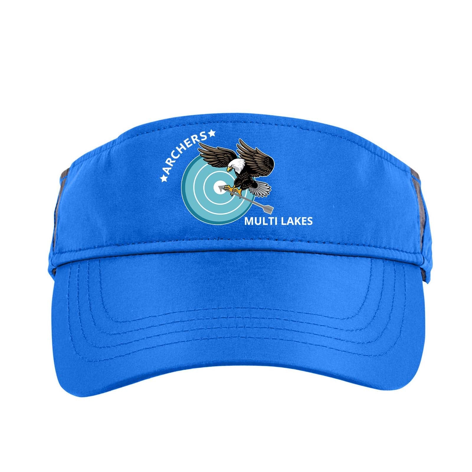 Multi-Lakes CORE365 Adult Drive Performance Visor - Mato & Hash