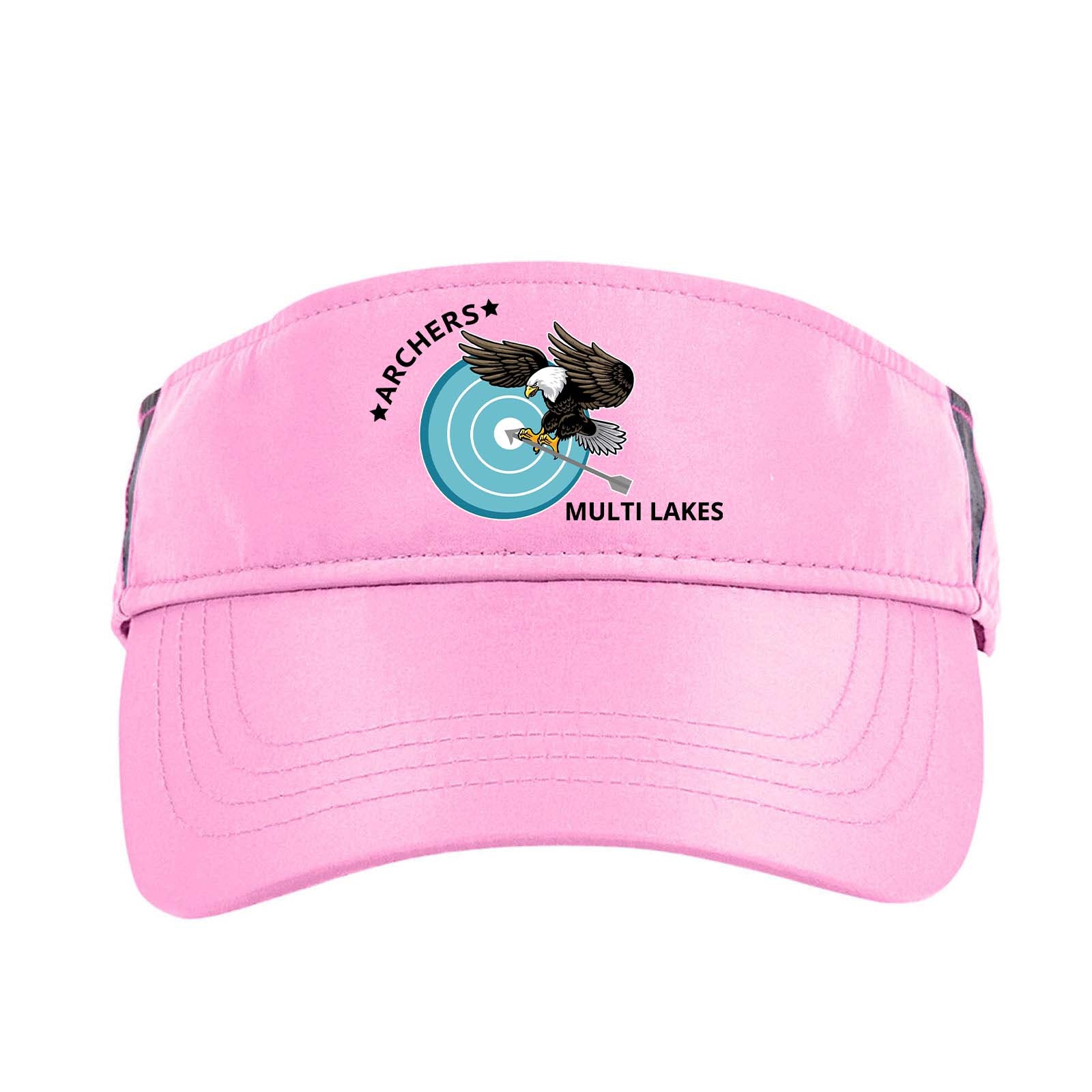 Multi-Lakes CORE365 Adult Drive Performance Visor - Mato & Hash