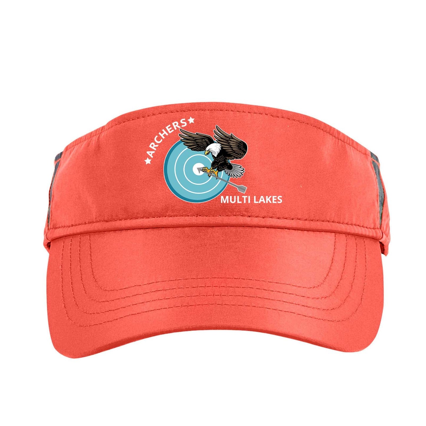 Multi-Lakes CORE365 Adult Drive Performance Visor - Mato & Hash