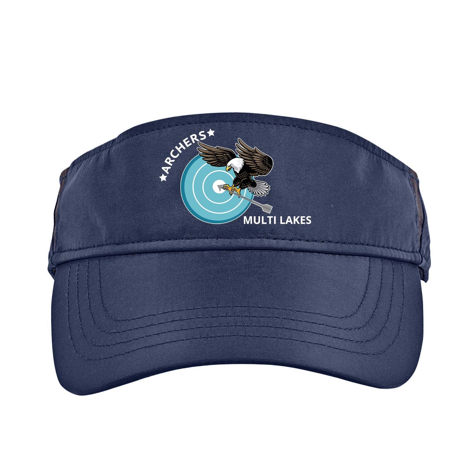 Multi-Lakes CORE365 Adult Drive Performance Visor - Mato & Hash
