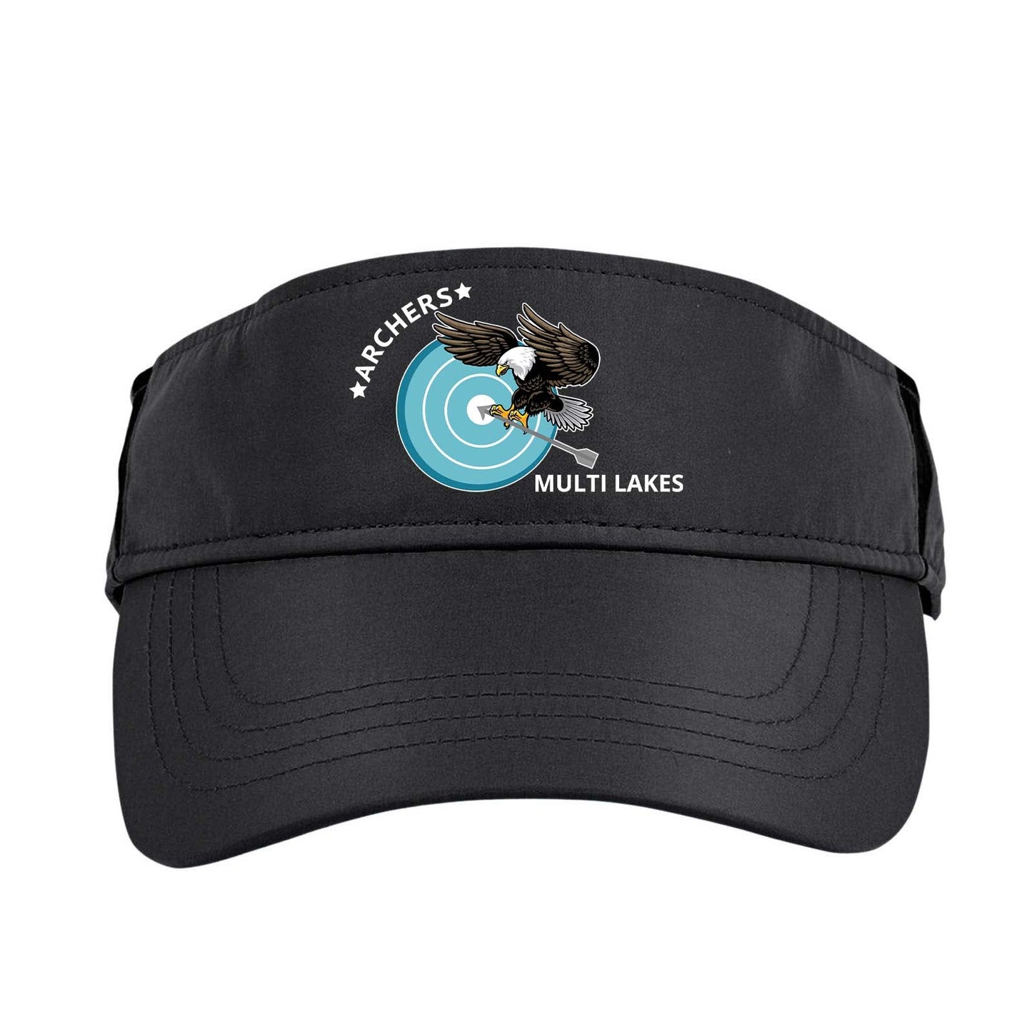 Multi-Lakes CORE365 Adult Drive Performance Visor - Mato & Hash