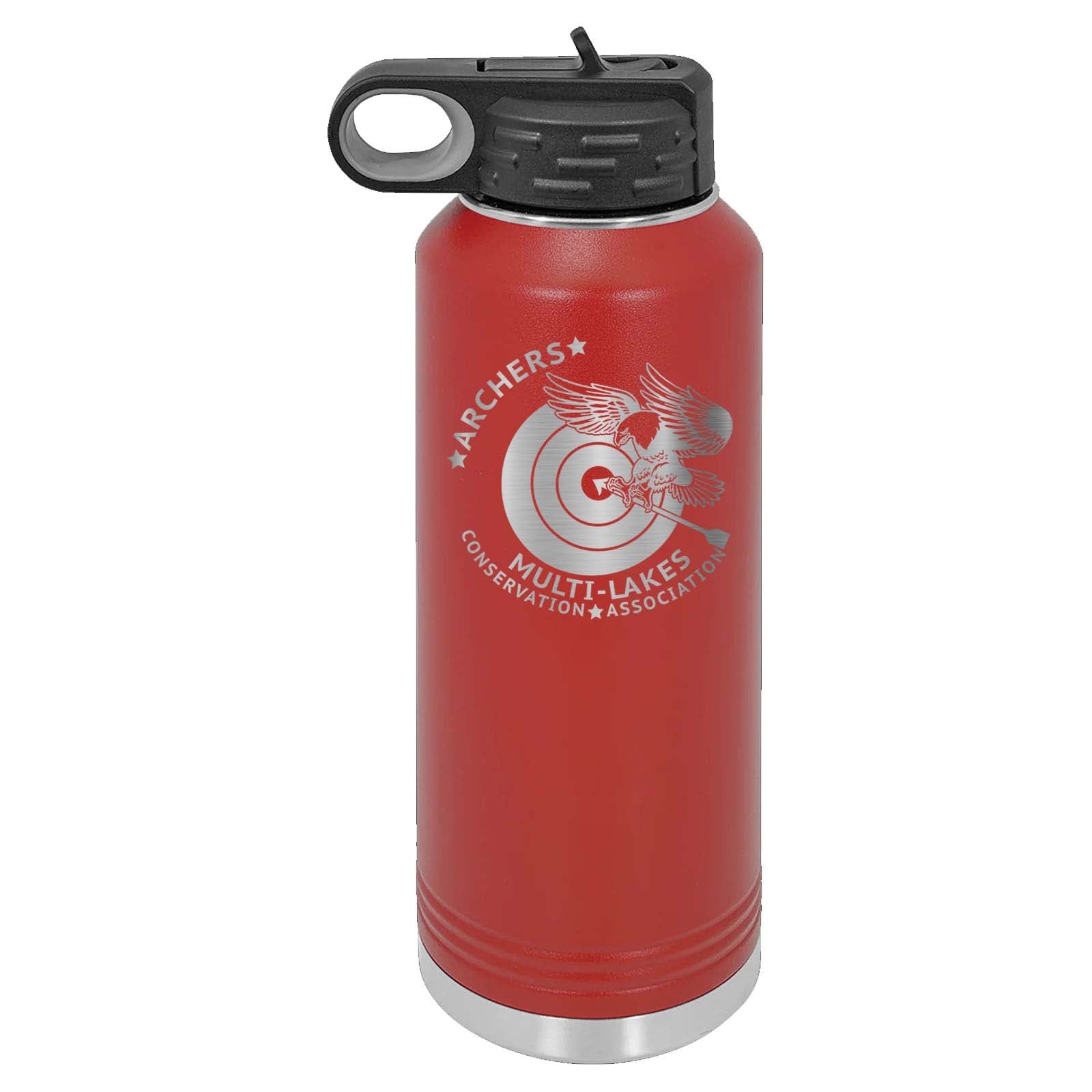 Multi-Lakes Custom Laser Engraved Polar Camel Water Bottle - Mato & Hash