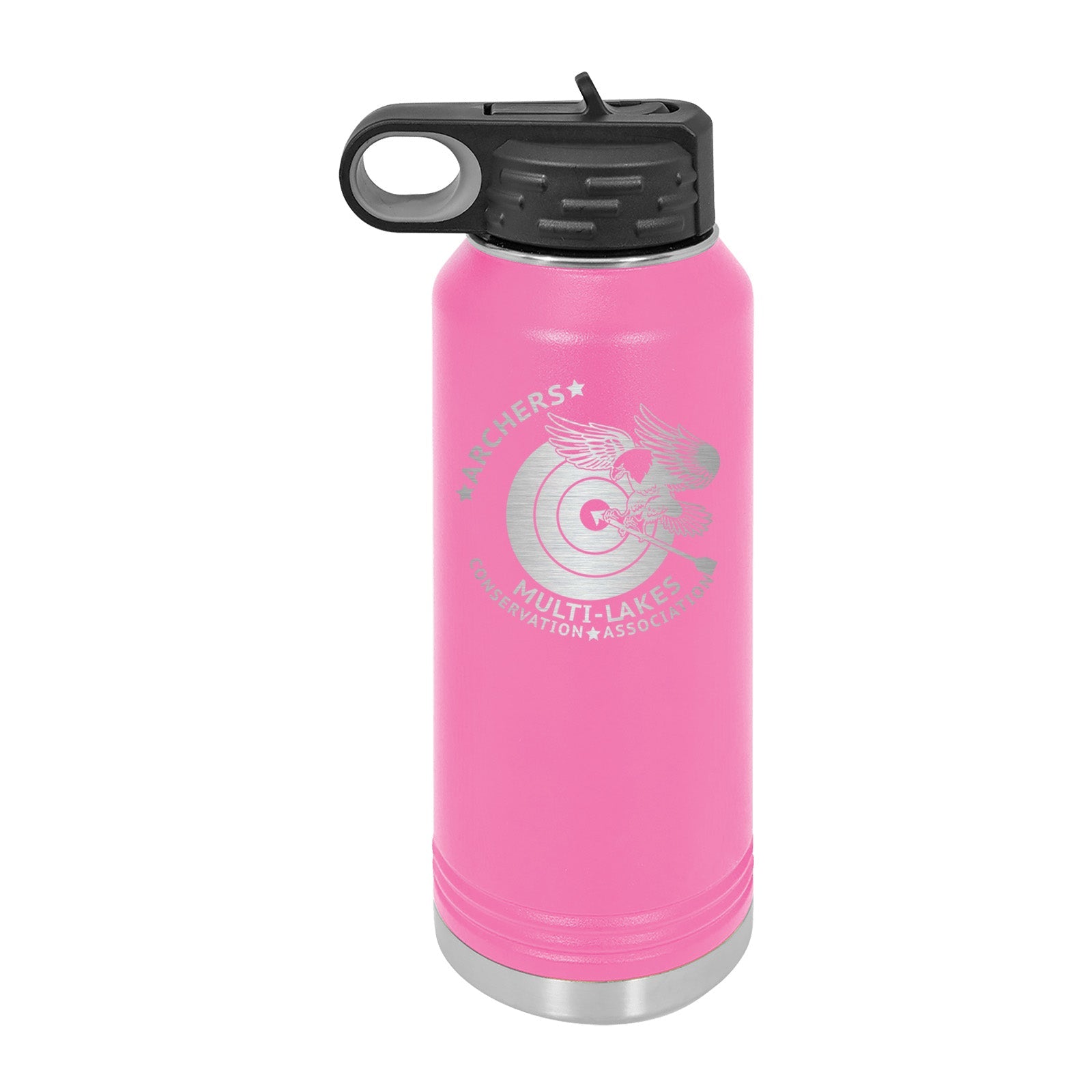 Multi-Lakes Custom Laser Engraved Polar Camel Water Bottle - Mato & Hash