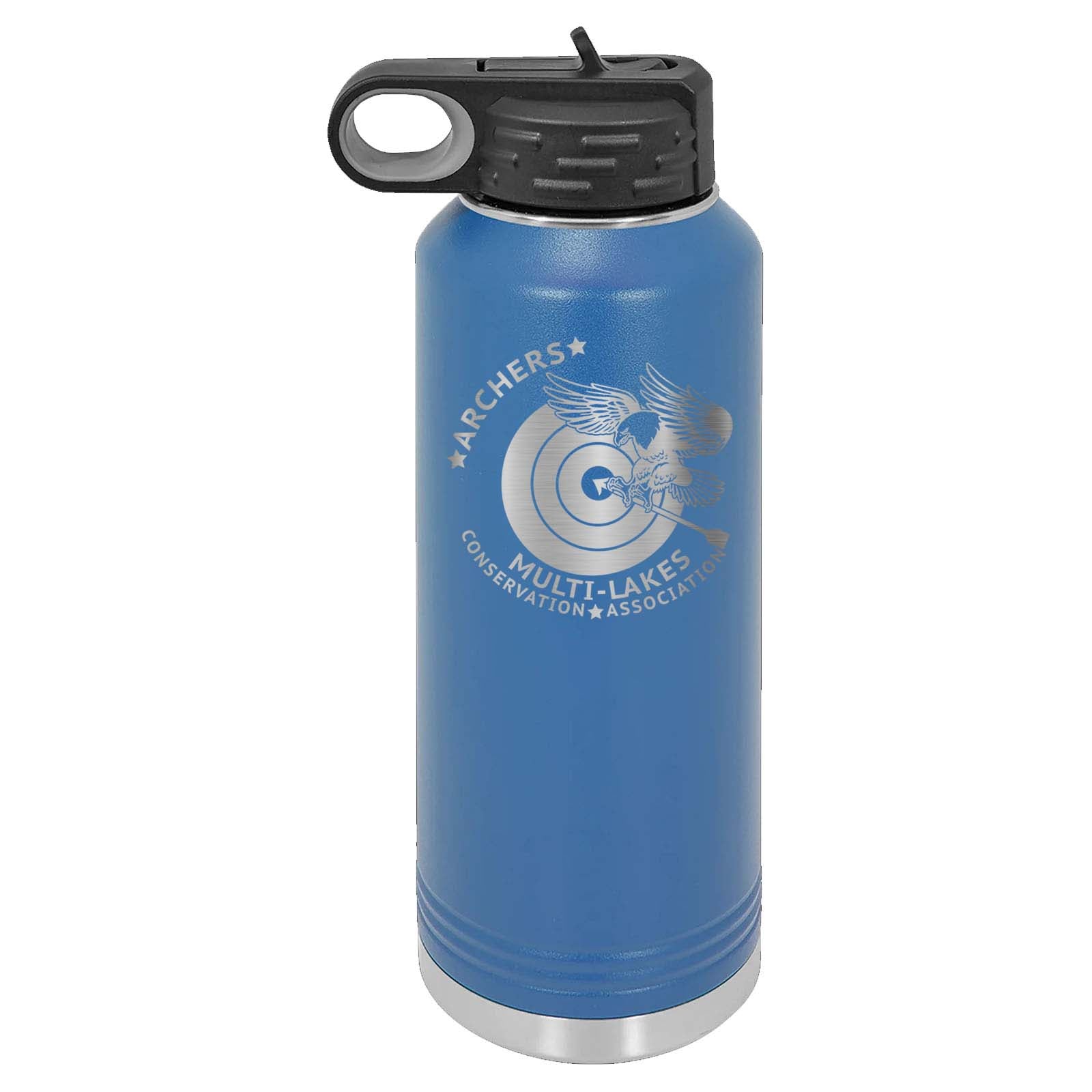 Multi-Lakes Custom Laser Engraved Polar Camel Water Bottle - Mato & Hash