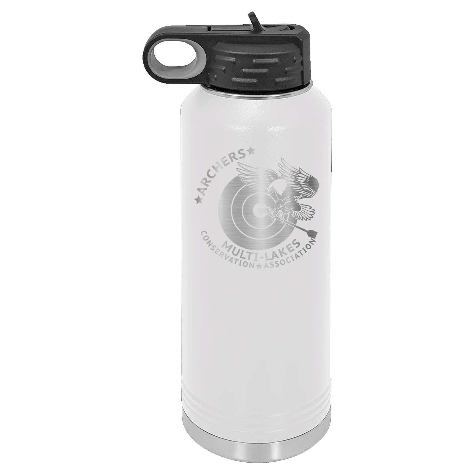 Multi-Lakes Custom Laser Engraved Polar Camel Water Bottle - Mato & Hash