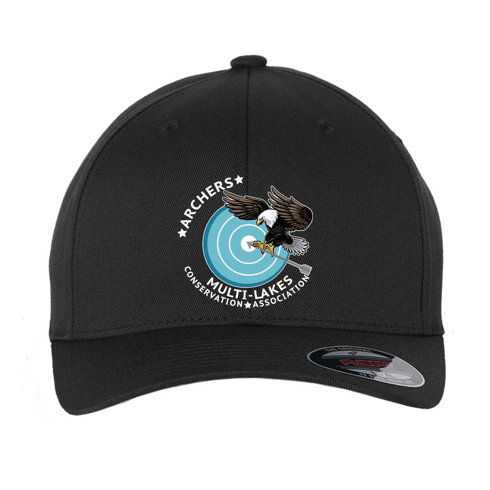 Multi-Lakes Flexfit Cotton Blend Cap Embroidery - Mato & Hash