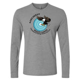 Multi-Lakes Full Printed Unisex Blended Long Sleeve T-Shirt - Mato & Hash