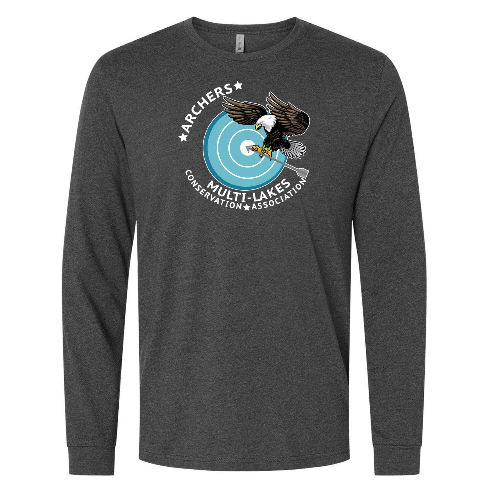 Multi-Lakes Full Printed Unisex Blended Long Sleeve T-Shirt - Mato & Hash