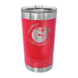 Multi-Lakes Laser Engraved 16oz Pint with Sliding Lid - Mato & Hash