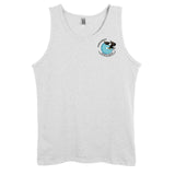 Multi-Lakes Left Chest Printed Unisex Cotton Jersey Tank Top - Mato & Hash