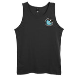 Multi-Lakes Left Chest Printed Unisex Cotton Jersey Tank Top