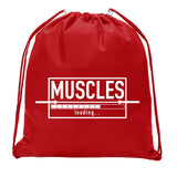 Muscles Loading Mini Polyester Drawstring Bag - Mato & Hash