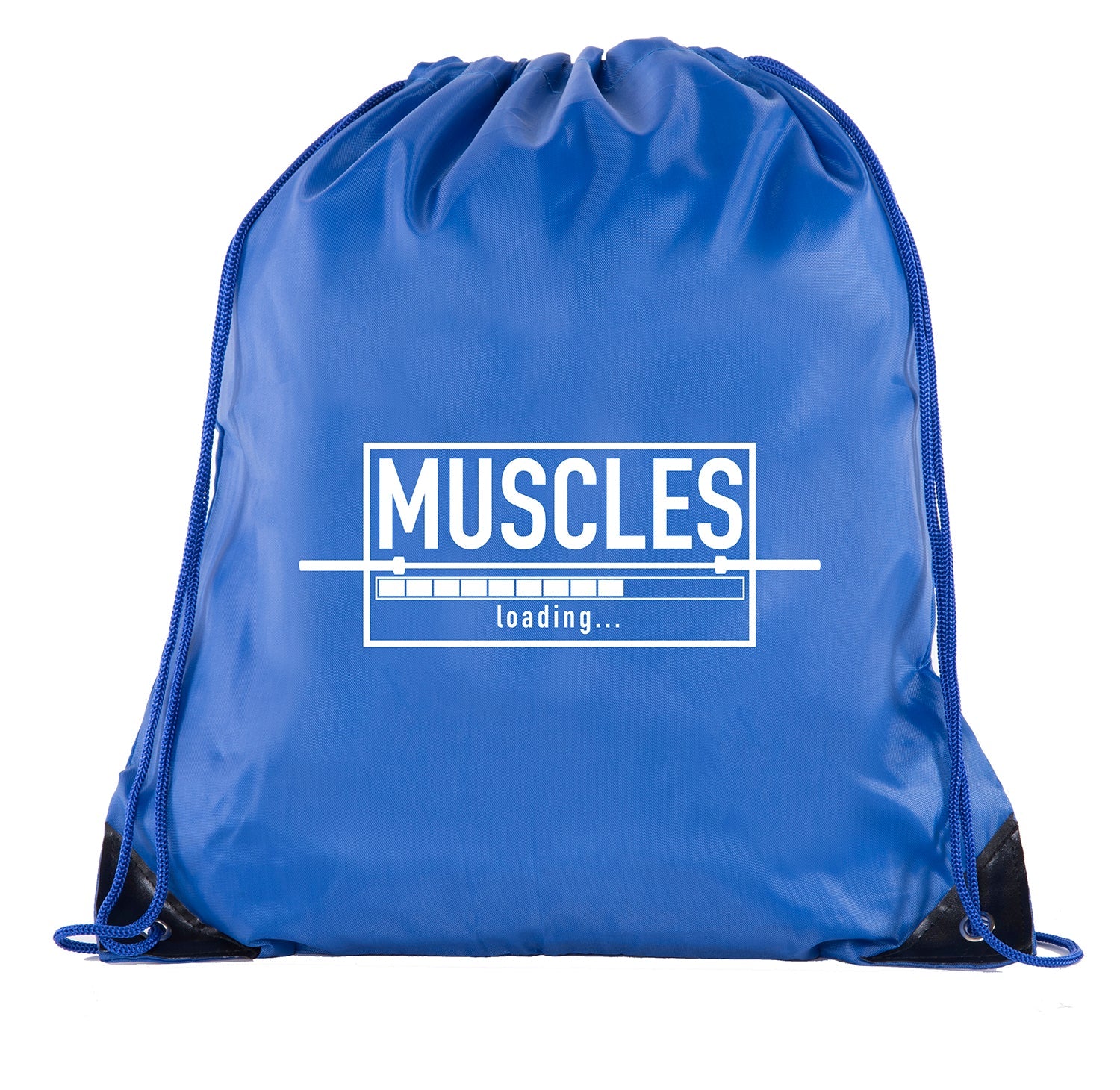 Muscles Loading Polyester Drawstring Bag - Mato & Hash