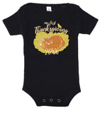 My First Thanksgiving Custom Year Cotton Baby Romper