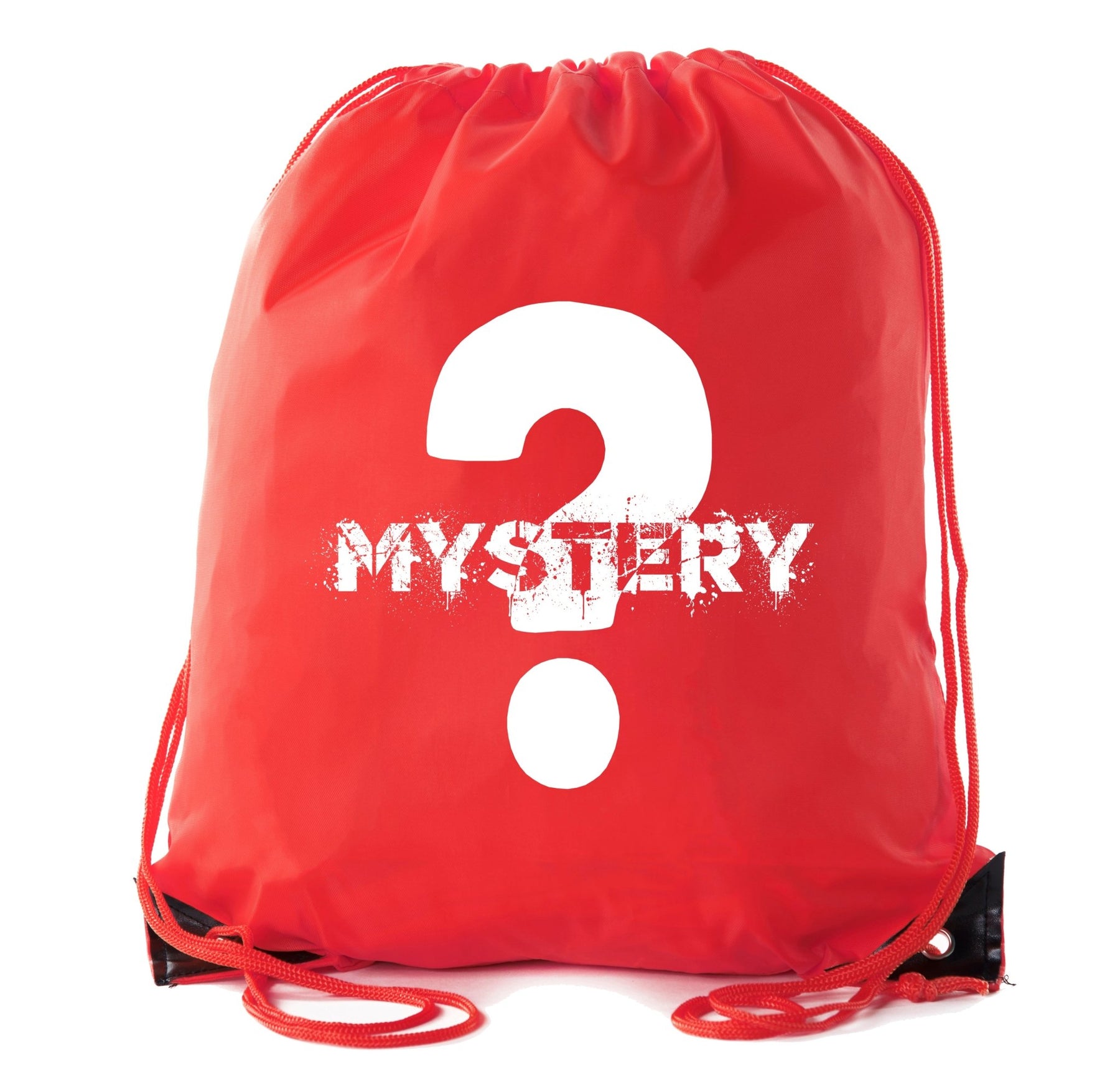 Mystery Question Mark Polyester Drawstring Bag - Mato & Hash