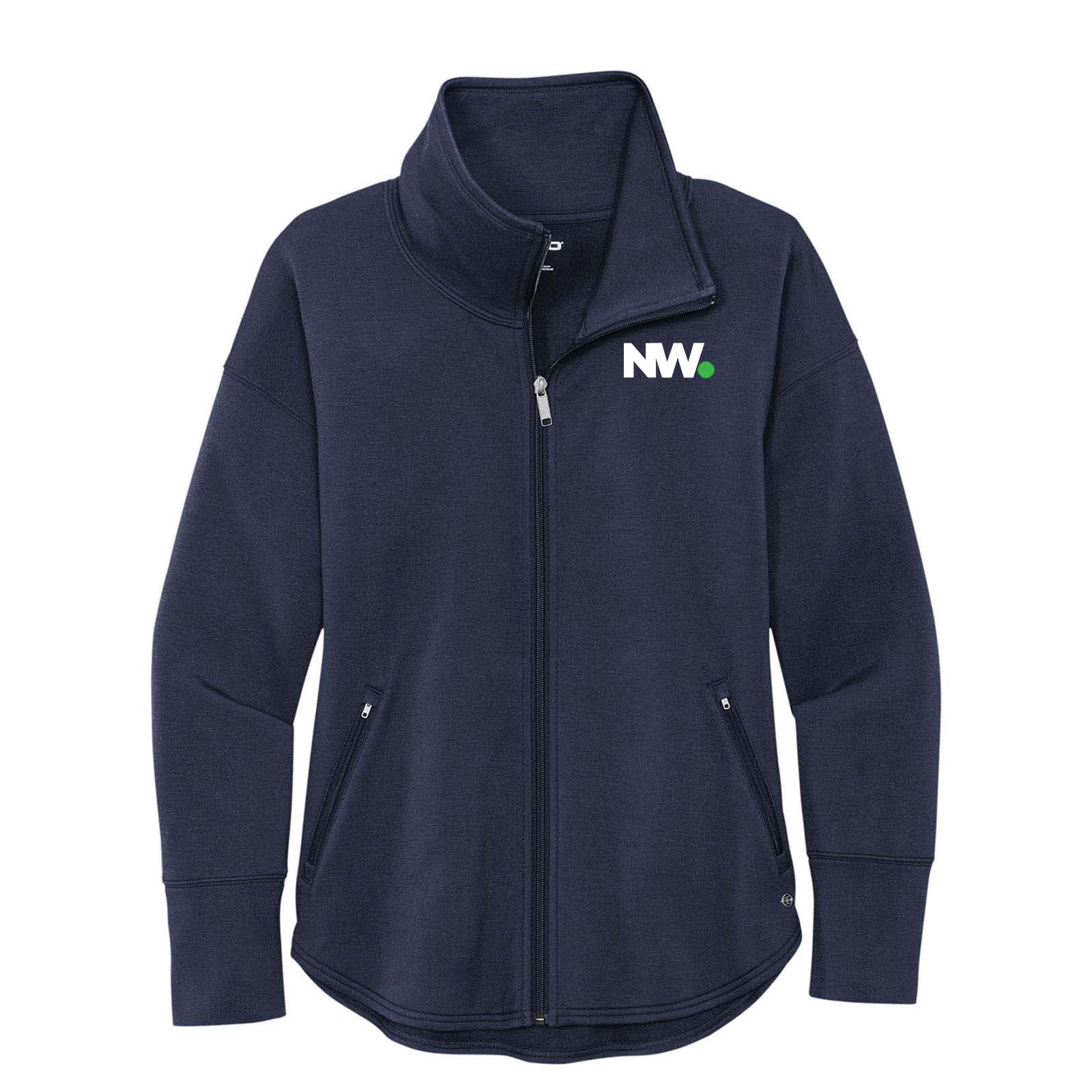 Nationwide OGIO® Ladies Luuma Full-Zip Fleece Embroidery - Mato & Hash