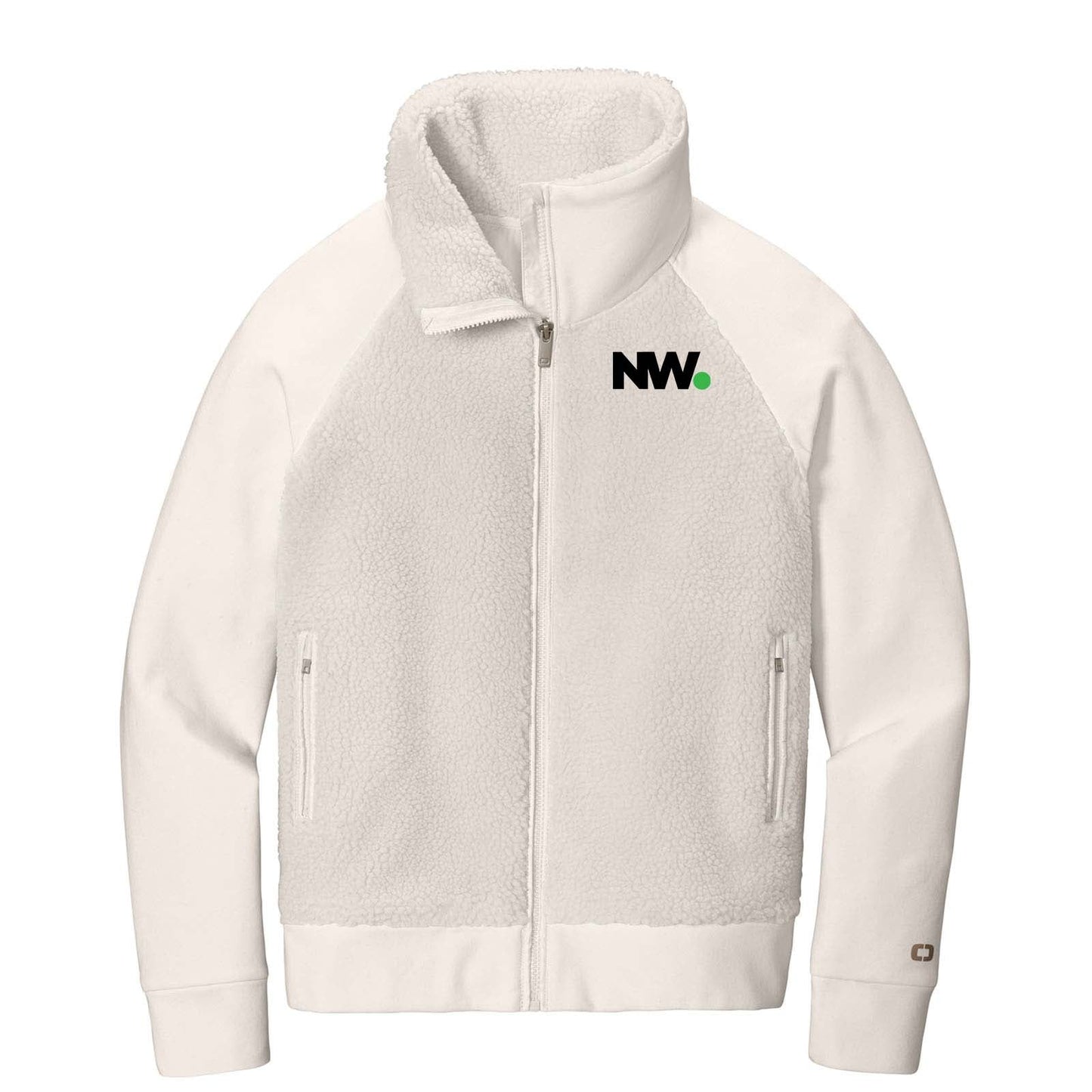 Nationwide OGIO® Ladies Luuma Sherpa Full-Zip Embroidery - Mato & Hash