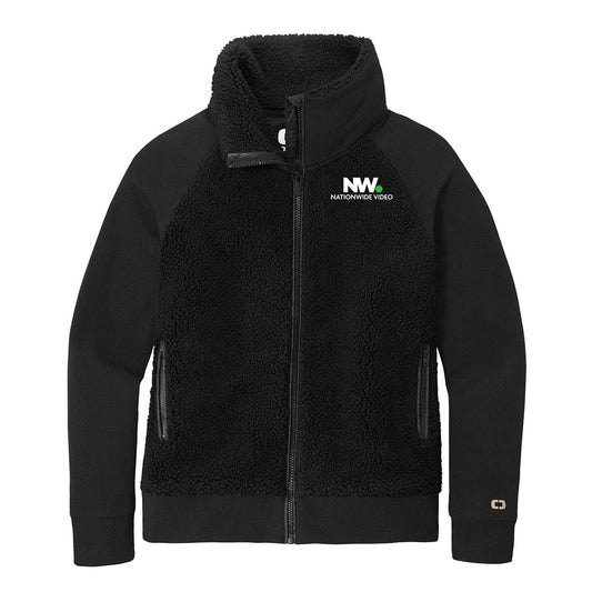 Nationwide OGIO® Ladies Luuma Sherpa Full-Zip Embroidery - Mato & Hash