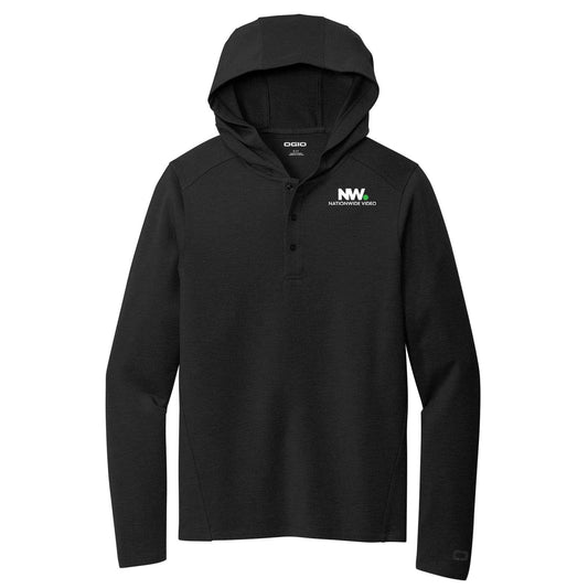 Nationwide OGIO® Luuma Flex Hooded Henley Embroidery - Mato & Hash