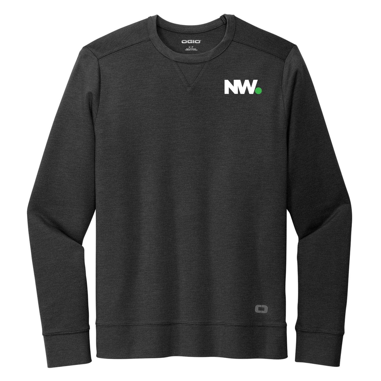 Nationwide OGIO® Luuma Flex Long Sleeve Crew Embroidery - Mato & Hash