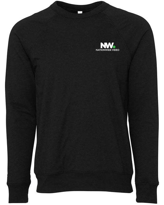 NationWide Video Embroidered Unisex Sponge Fleece Crewneck - Mato & Hash