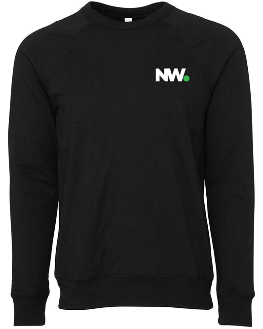 NationWide Video Embroidered Unisex Sponge Fleece Crewneck - Mato & Hash