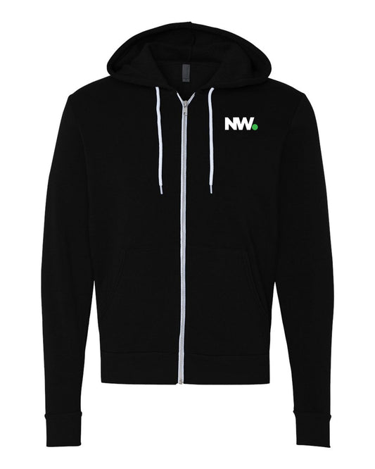 NationWide Video Embroidered Zip-up Hoodie - Mato & Hash