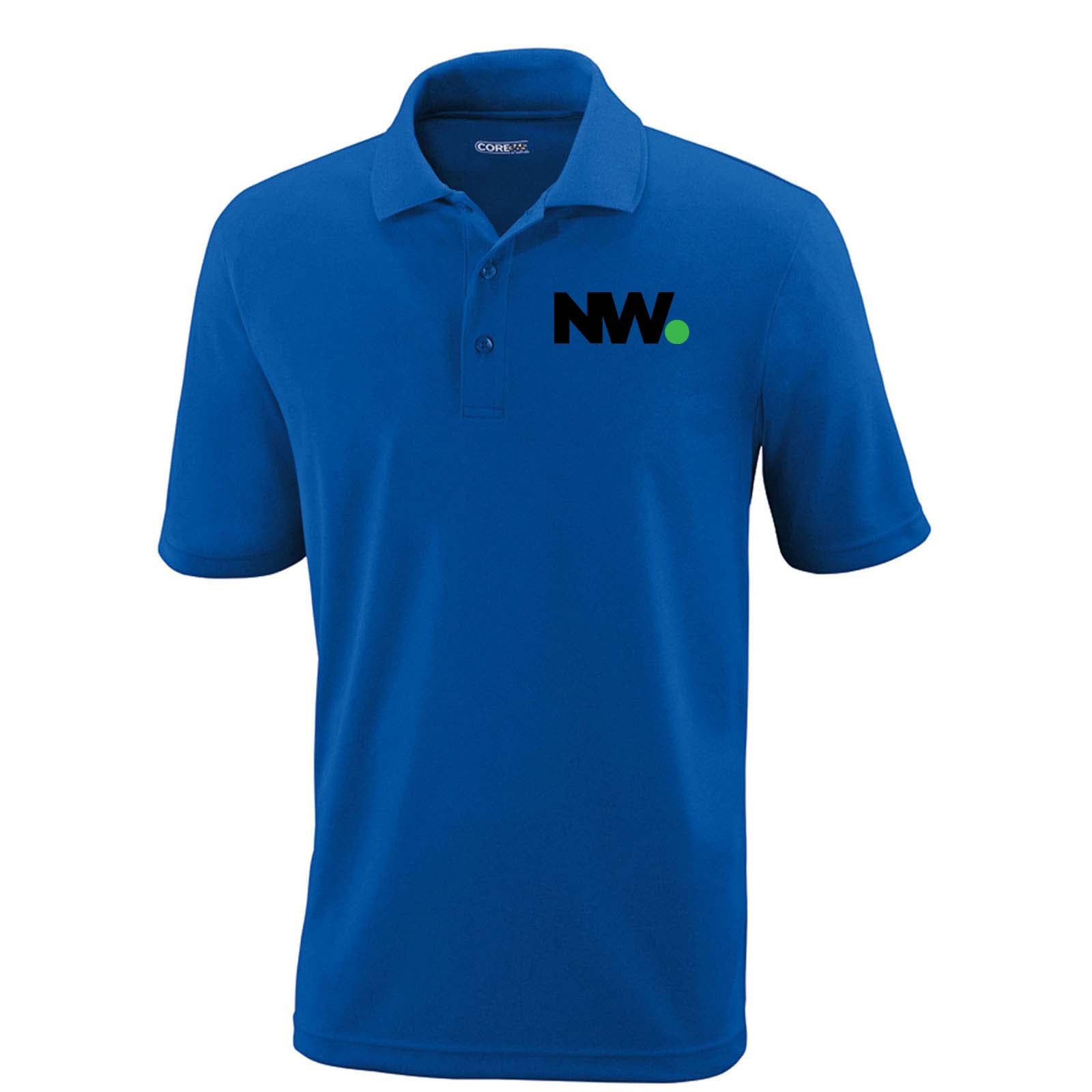 NationWide Video Logo Embroidered Men's Polo - Mato & Hash