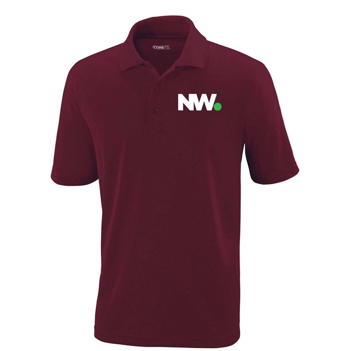 NationWide Video Logo Embroidered Men's Polo - Mato & Hash