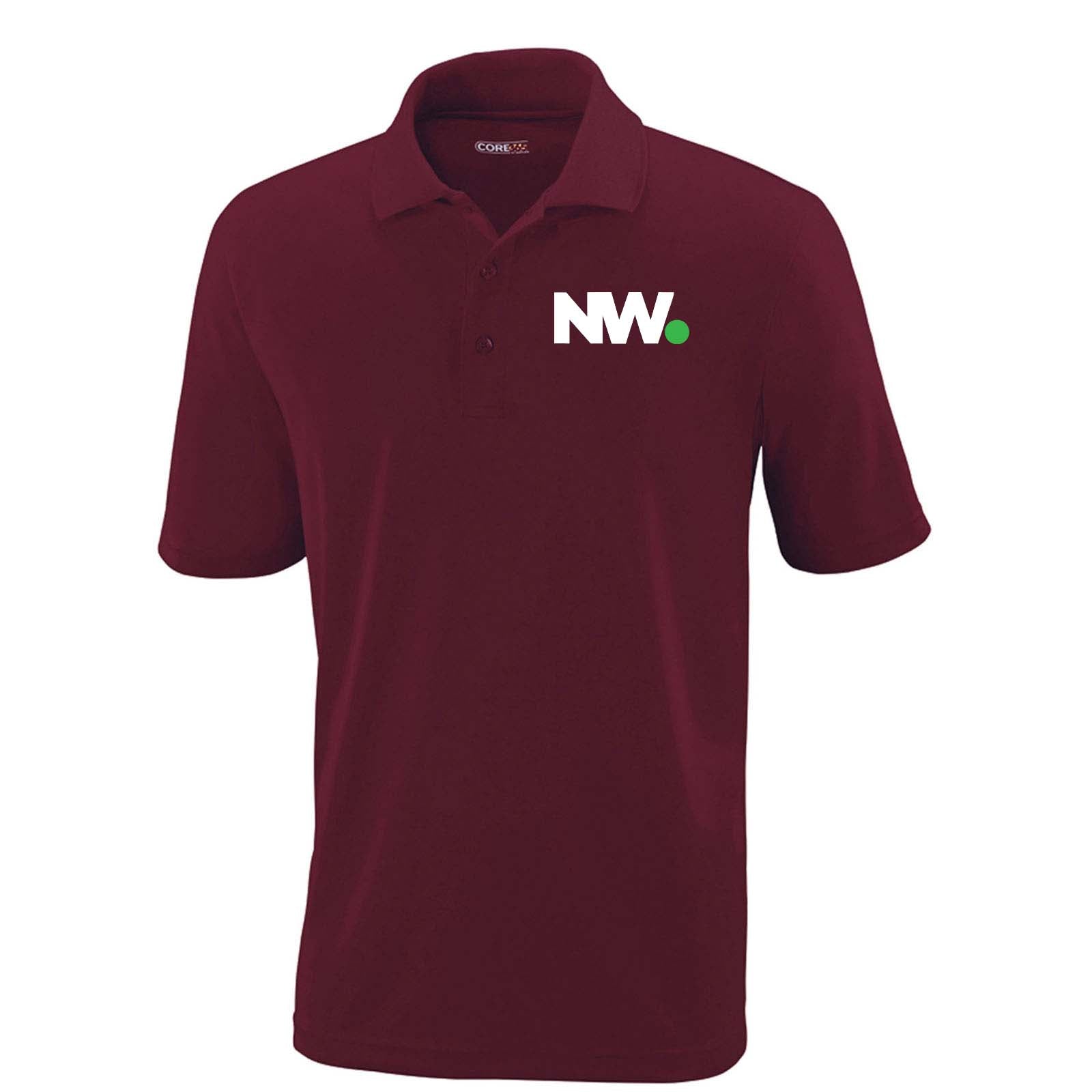 NationWide Video Logo Embroidered Men's Polo - Mato & Hash