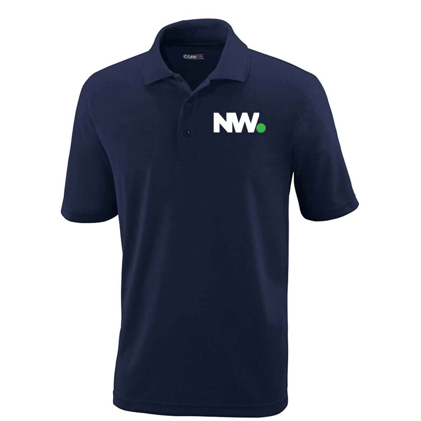 NationWide Video Logo Embroidered Men's Polo - Mato & Hash