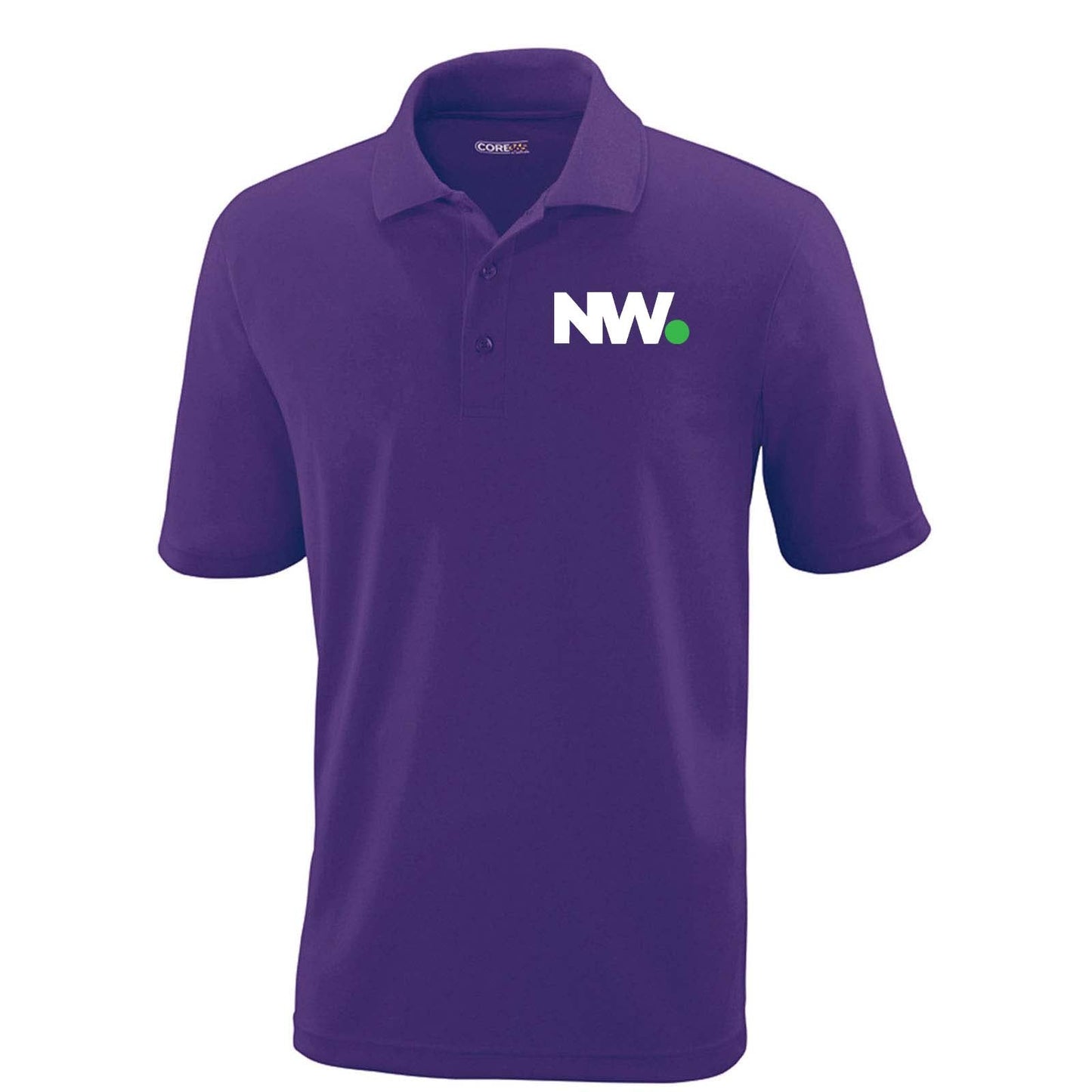 NationWide Video Logo Embroidered Men's Polo - Mato & Hash