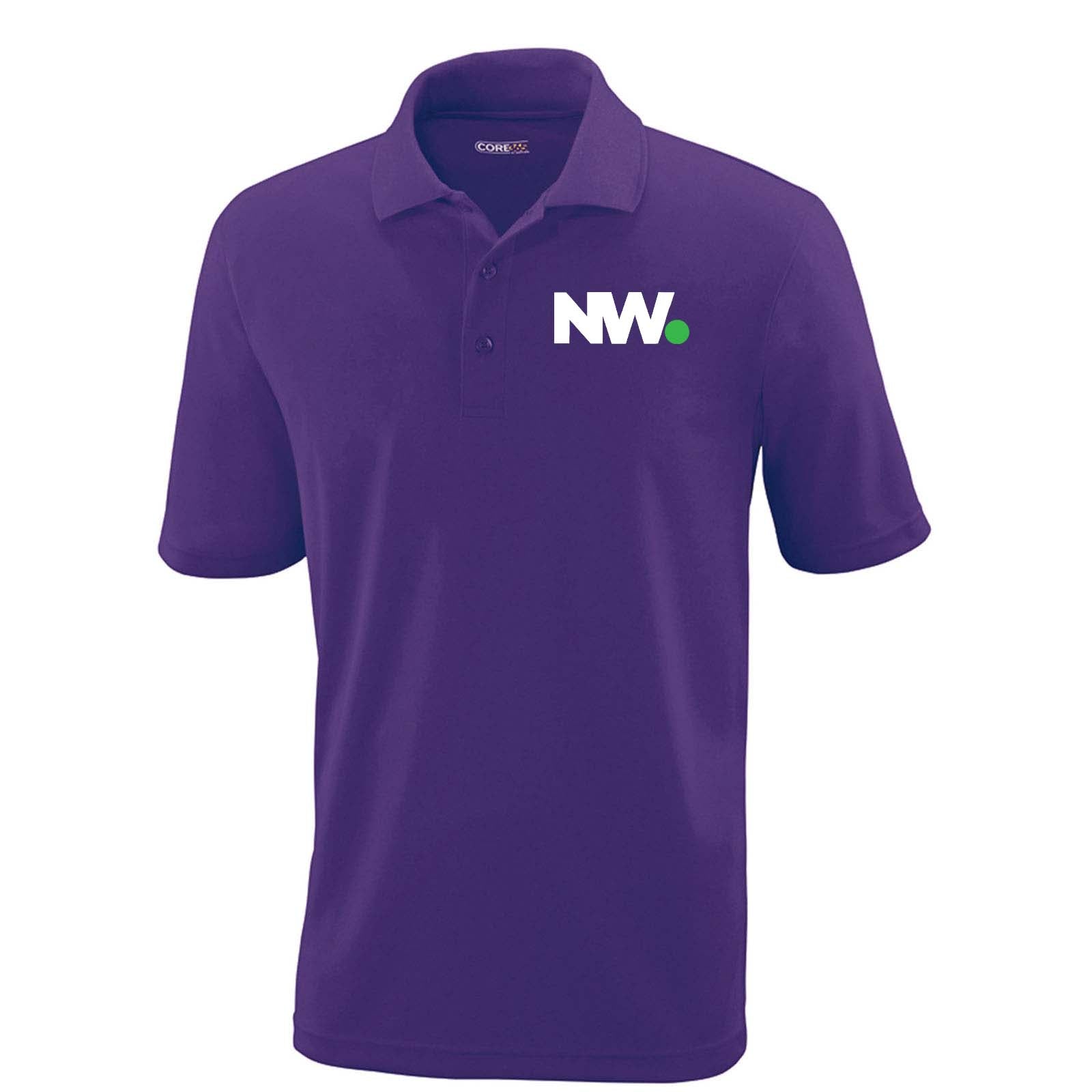 NationWide Video Logo Embroidered Men's Polo - Mato & Hash