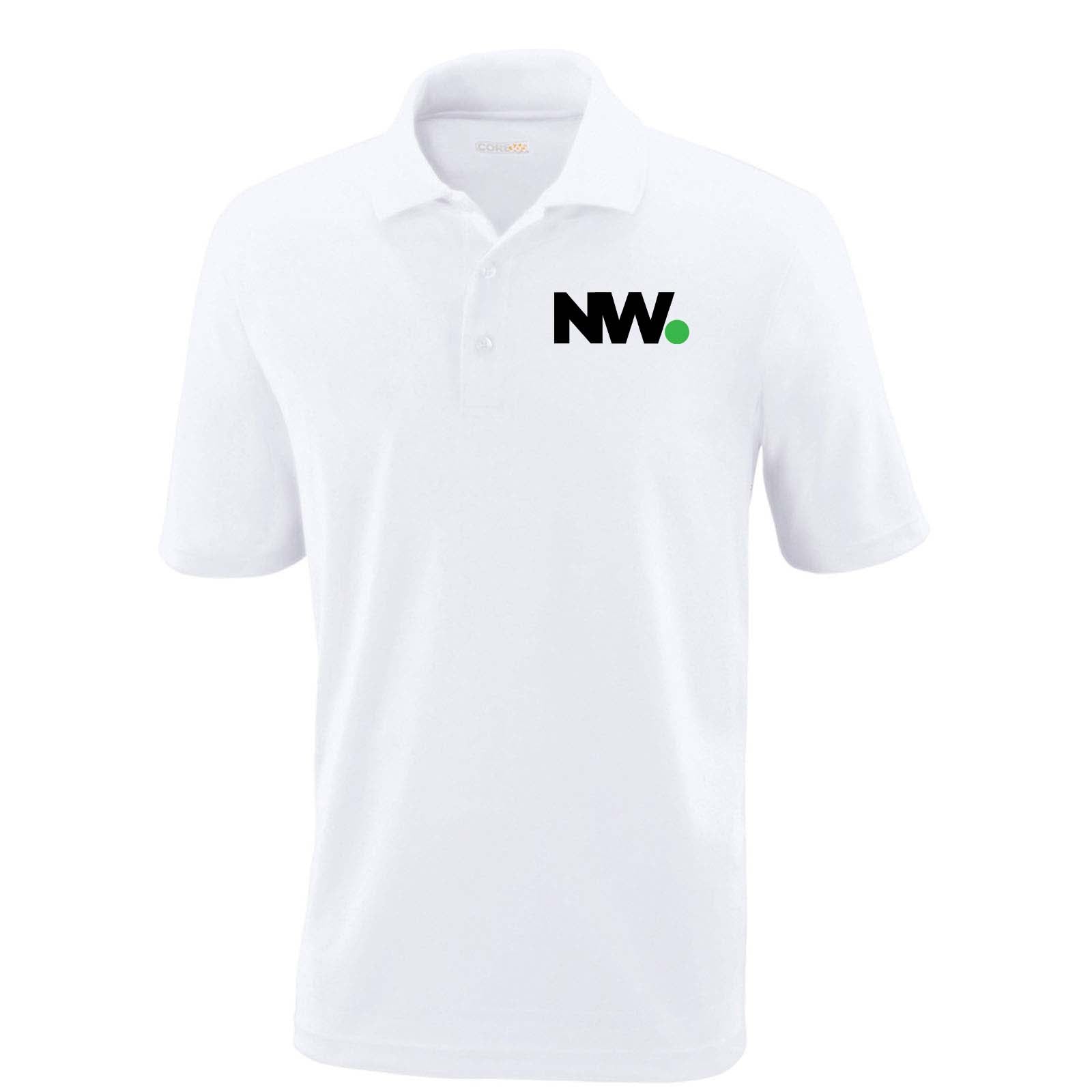NationWide Video Logo Embroidered Men's Polo - Mato & Hash