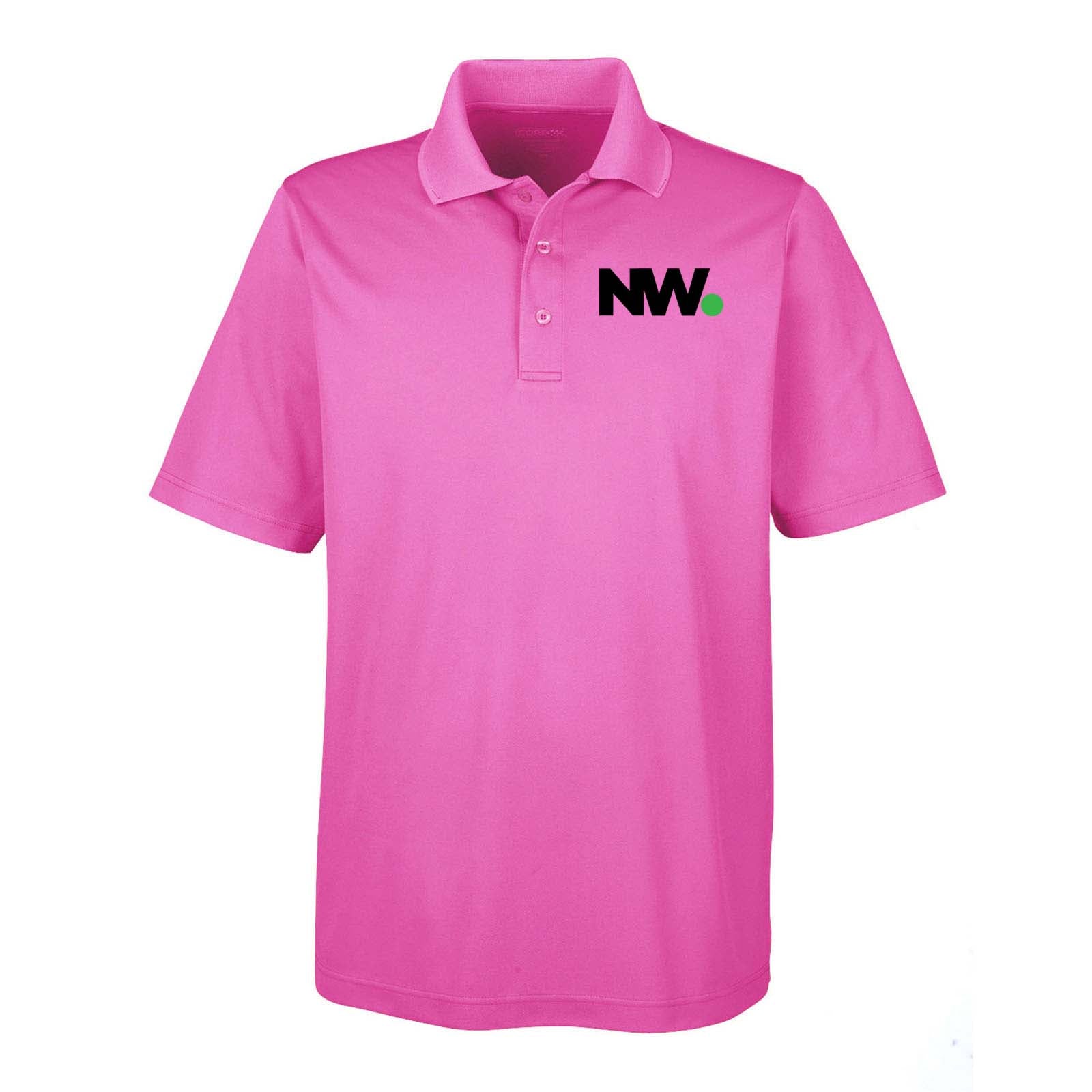 NationWide Video Logo Embroidered Men's Polo - Mato & Hash