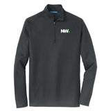 Nationwide Video Logo Embroidered Port Authority® Pinpoint Mesh 1/2-Zip - Mato & Hash